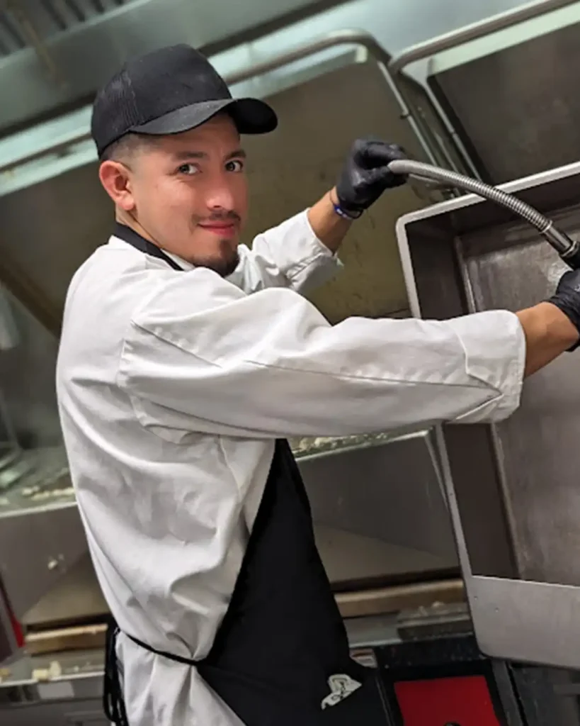 Diego Manjano, cook at Meals on Wheels of the Monterey Peninsula.